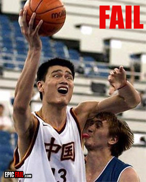 Basketball Fail