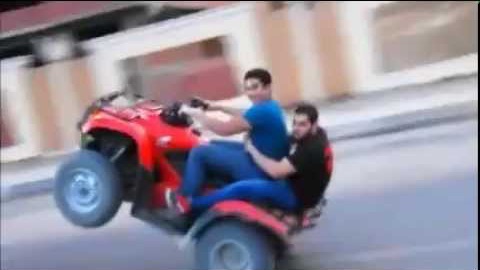 Quand régis fait une petite balade en quad…