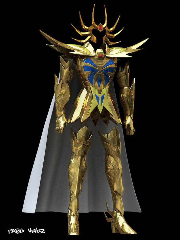 Armure D Or Chevalier Du Zodiaque Les Chevaliers du Zodiaque, les armures d'or modélisées en 3D