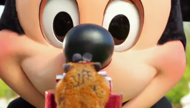 Un hamster à Disney World