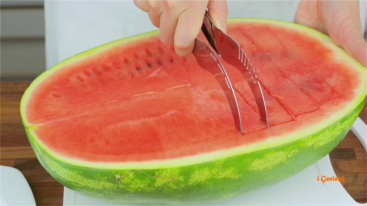 Un astucieux couteau à pastèque