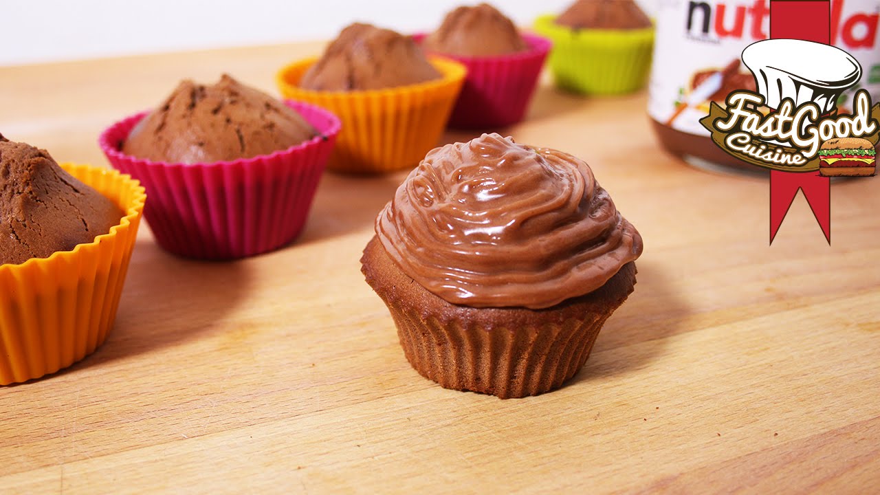 1 Recette 4 ingrédients ! Le Nutella CupCake !!