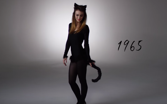 100 ans de costumes d’Halloween en 3 minutes