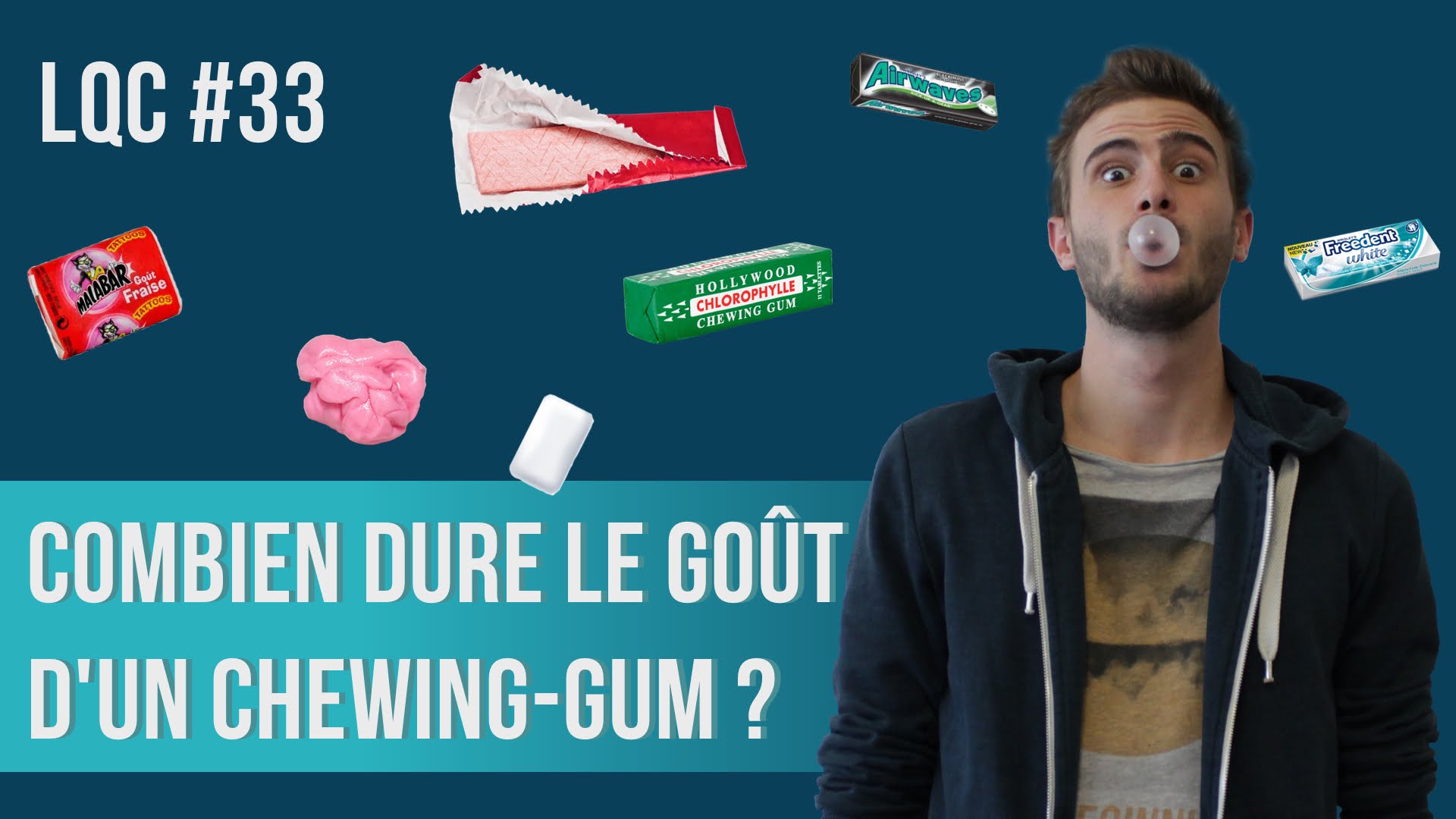 Combien de temps dure le goût d'un chewing-gum ? LQC #33 ... Combien de temps dure le goût d'un chewing-gum ? LQC #33 ...