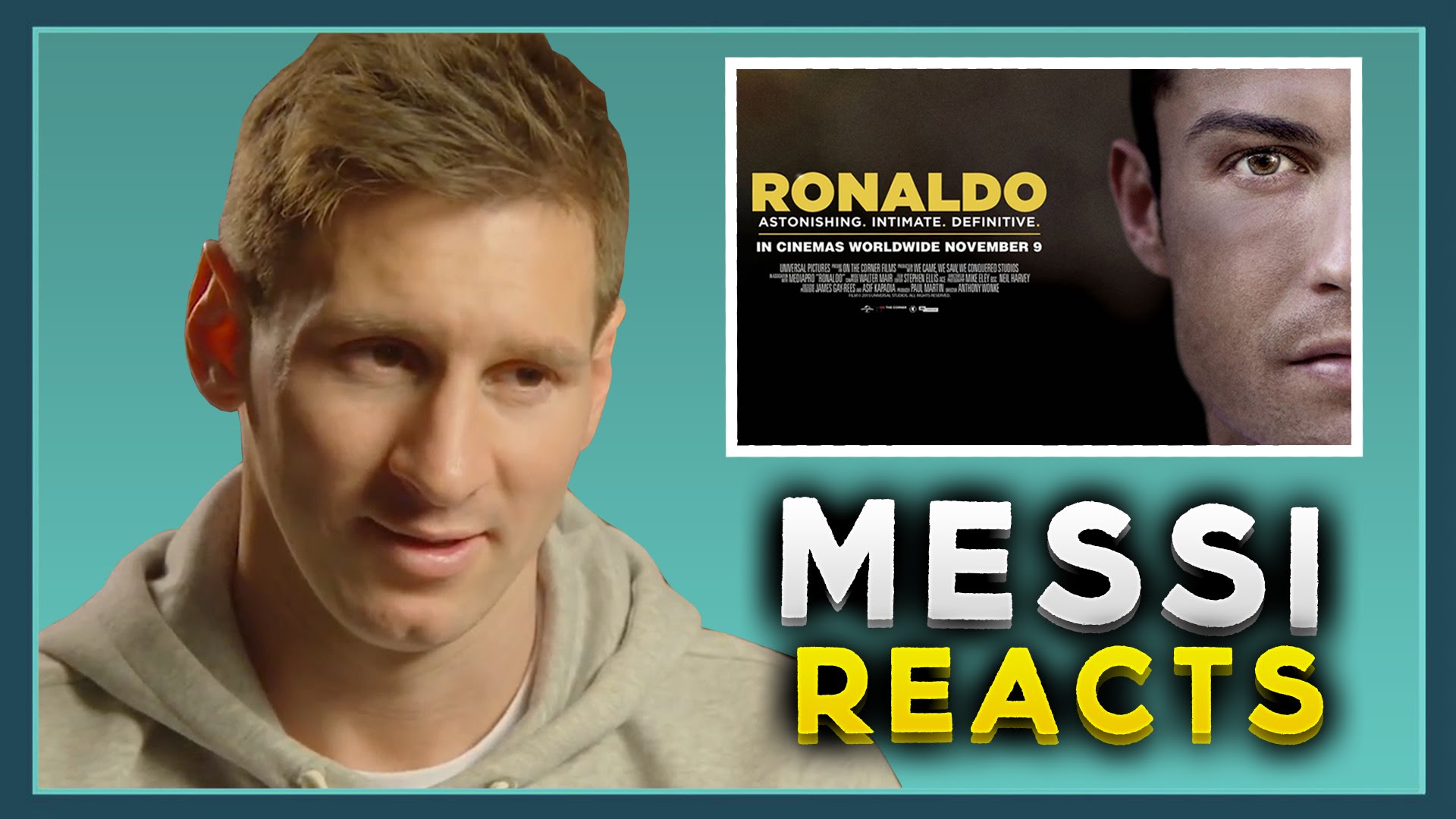 Les réactions de Lionel Messi face au film sur Cristiano Ronaldo
