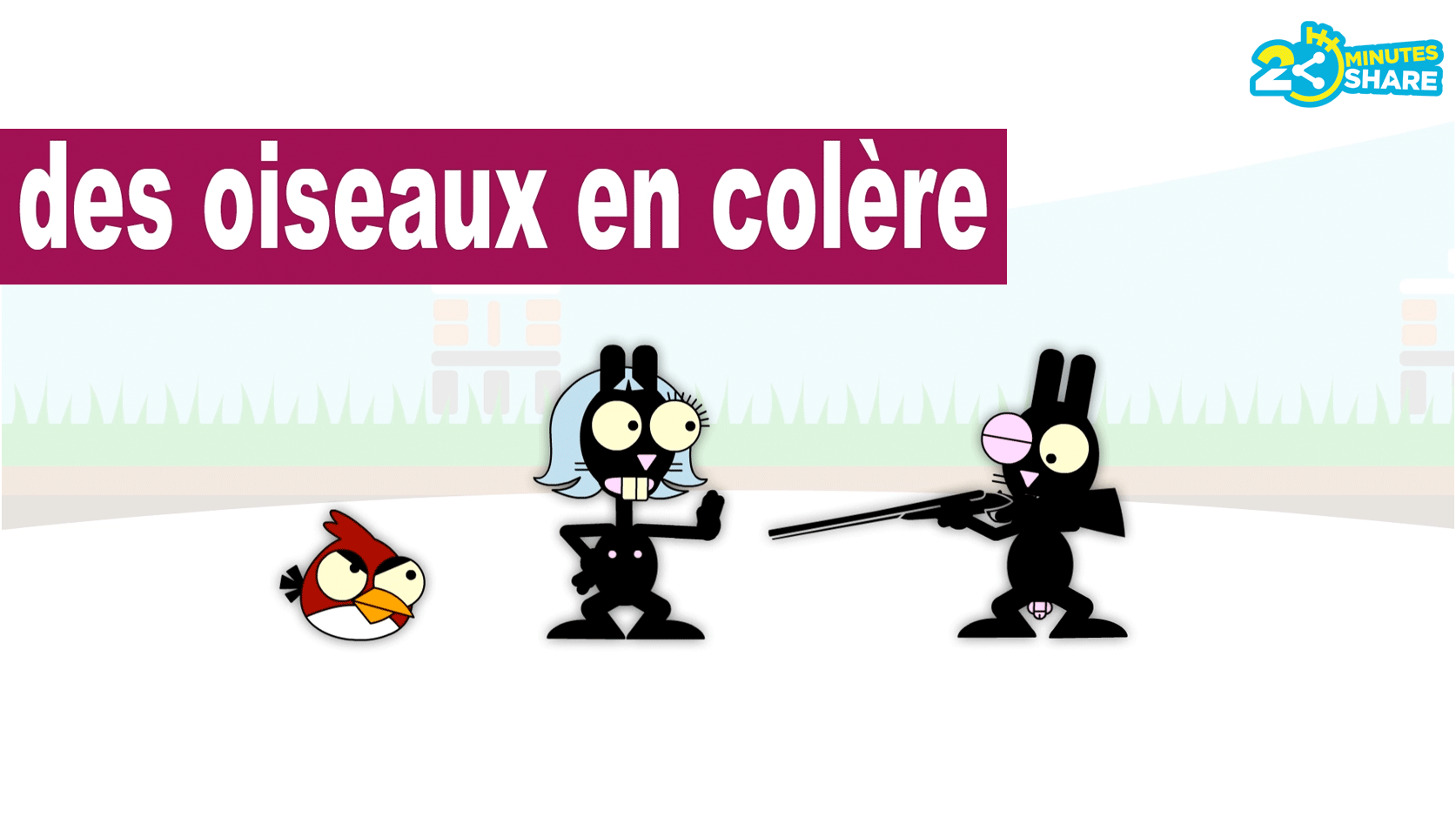 Angry Birds… By Maurice le Lapin !