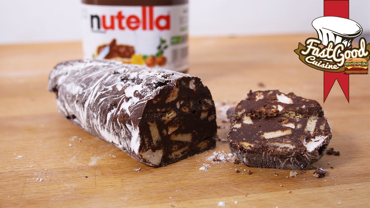 Recette simple et rapide : Le saucisson au Nutella