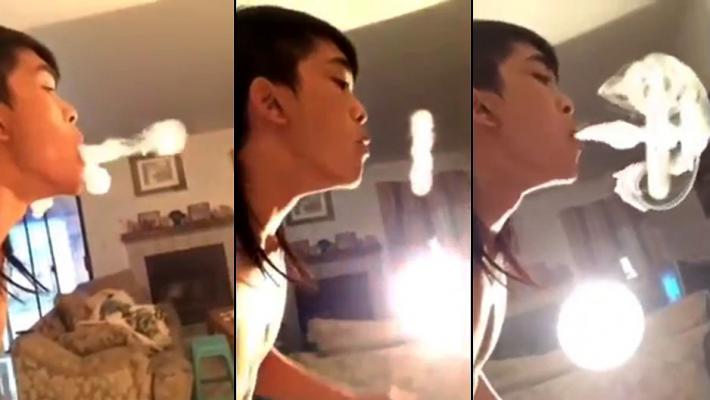 Ce mec est un magicien de la cigarette électronique !!