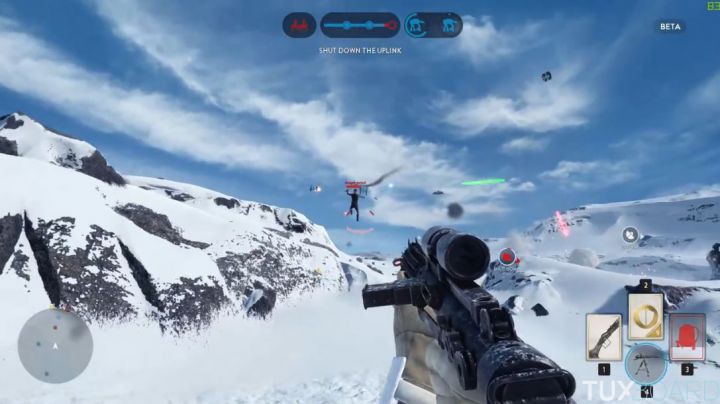 RIP Luke Skywalker (Star Wars Battlefront)