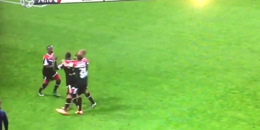 Un footballeur Valenciennois pète un câble après son expulsion
