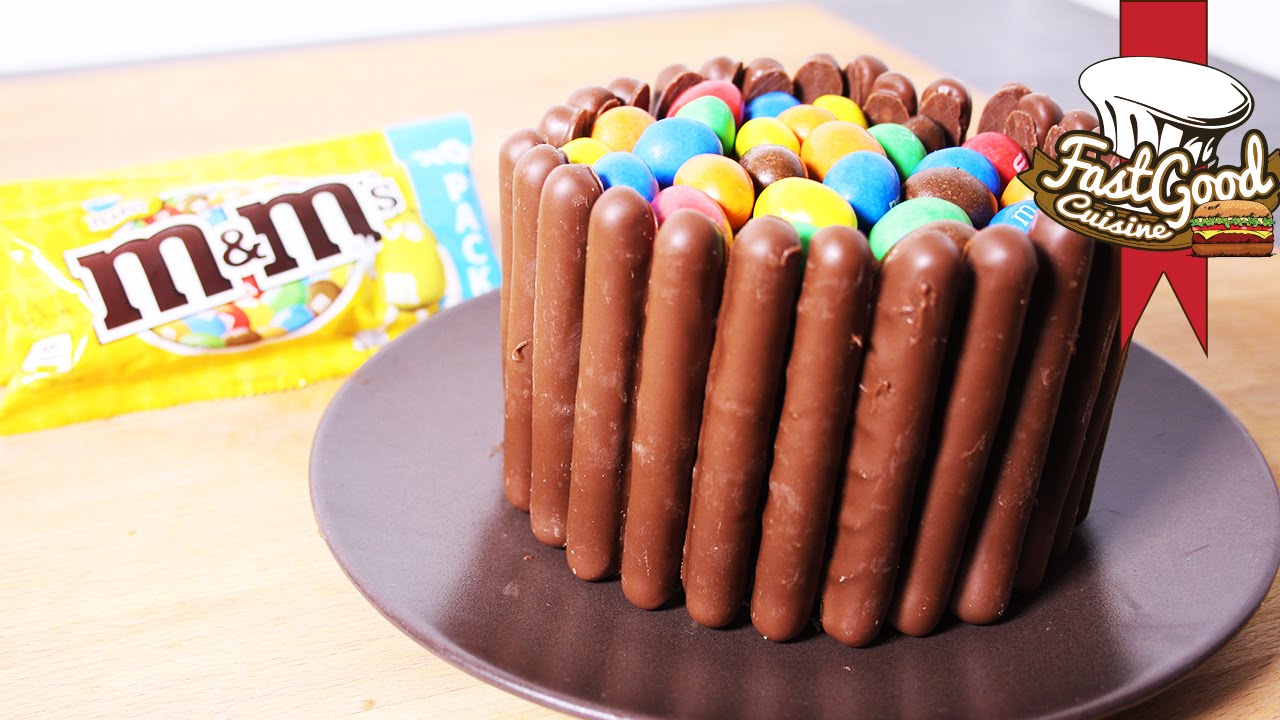 Recette de gâteau : Le DécoCake aux M&M’s