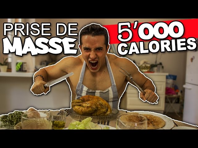 Défi repas prise de masse ! (5000 calories)