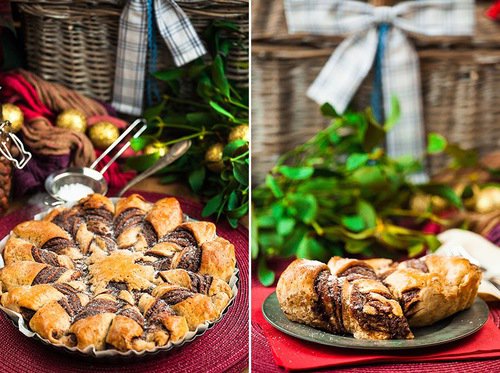 Recette : réalisez une étoile de Noël au Nutella !
