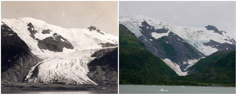 16 photos de la NASA sur les conséquences du réchauffement climatique !!