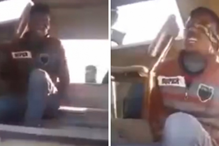 Capturé, un combattant de Daesh pleure comme un petit bébé