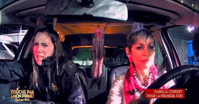 Isabelle Morini-Bosc passe son permis dans TPMP !