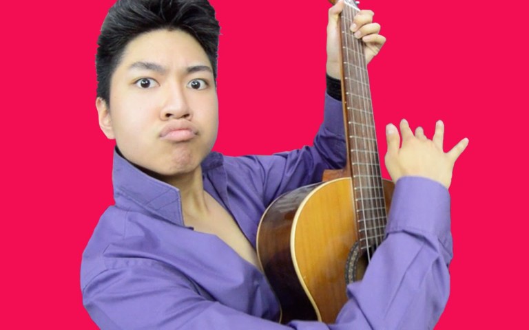 Le rire jaune : La guitare