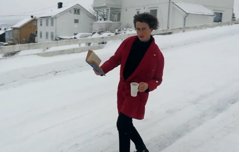 En Norvège, le matin ça se passe comme ça…
