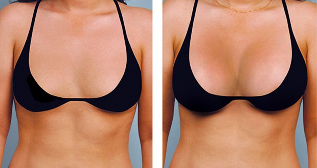 L’astuce du jour : maquiller ses seins pour les grossir !!