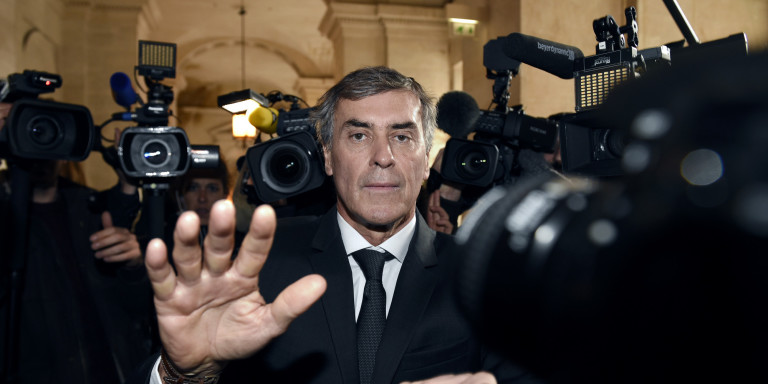 L’arrivée mouvementée de Jérôme Cahuzac arrive au tribunal…