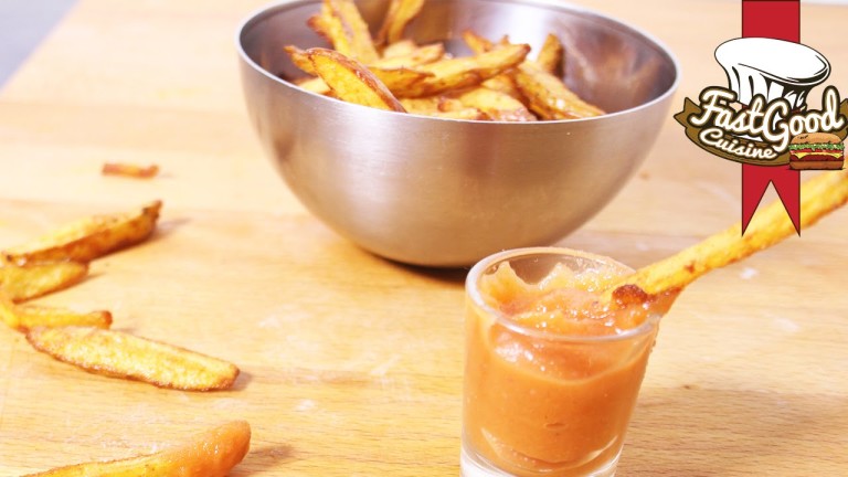 Recette des frites et du ketchup maison