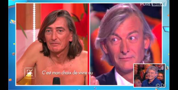 Gilles Verdez danse totalement nu avec son sosie…