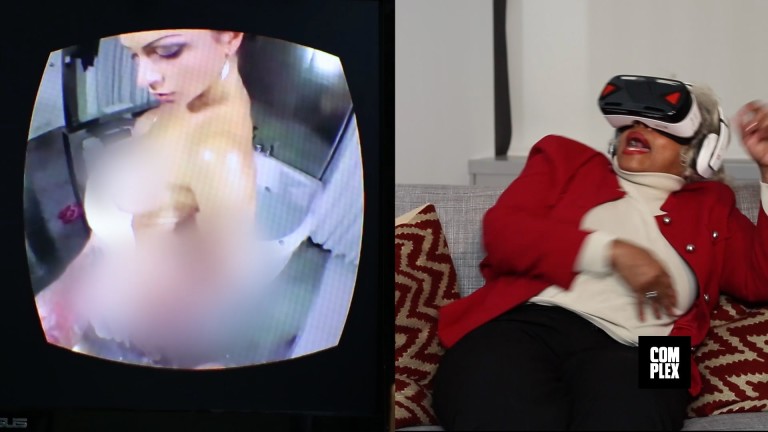 Des personnes âgées testent le sexe en Réalité virtuelle