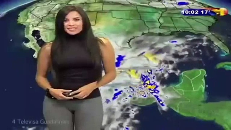Le legging vraiment trop moulant de Miss Météo au Mexique