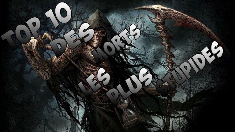 Top 10 des morts les plus stupides !!