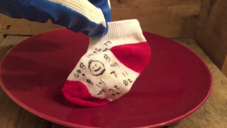 Chaussette vs acide sulfurique