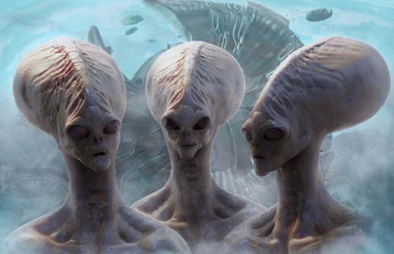 5 extraterrestres laissés sur terre