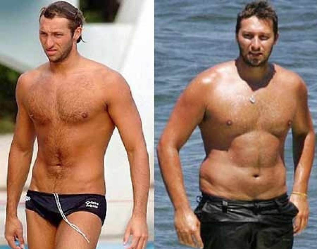 Плавание до и после фото мужчины