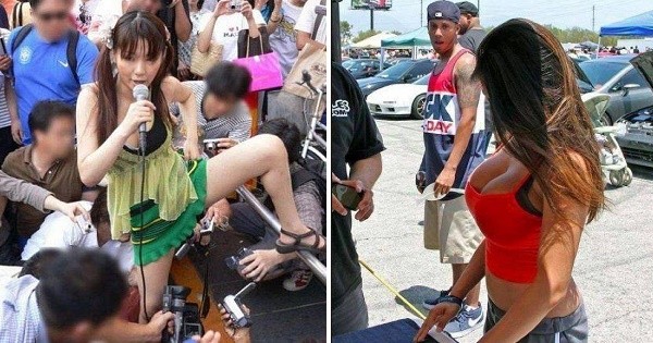 20 petits pervers pris en flagrant délit de reluquage !!