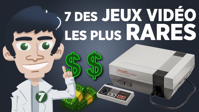 7 des jeux vidéo les plus rares