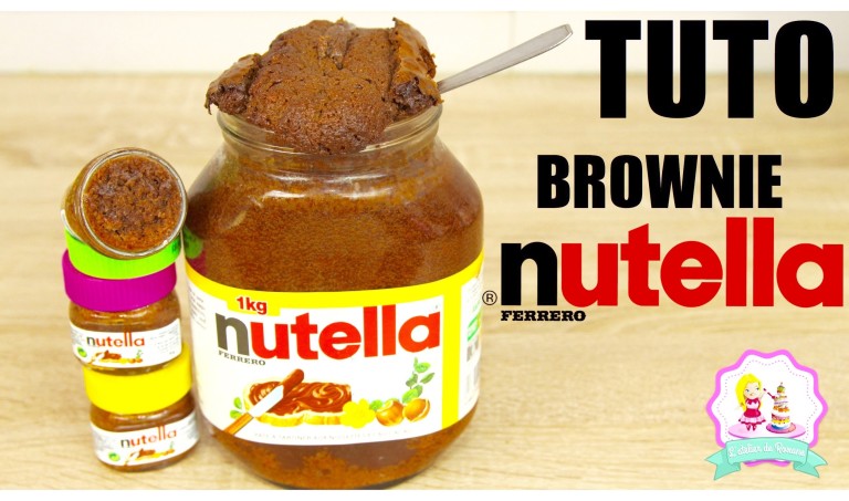 Recette gâteau brownie au Nutella XXL
