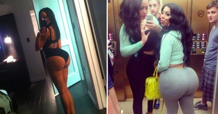 Quand certaines femmes abusent trop des implants fessiers !!