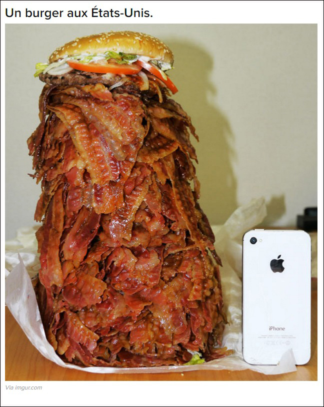 24 différences entre la nourriture en France et celle des USA !!