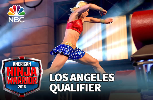 Première femme à franchir le parcours « American Ninja Warrior »