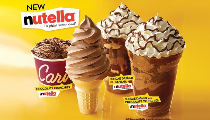 Recette de cornets glacés au Nutella !