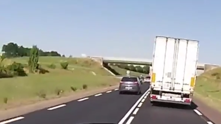 Dépassement dangereux d&rsquo;un automobiliste