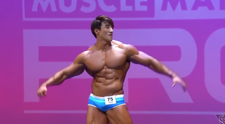 Le show de ce bodybuilder Coréen va vous plaire !