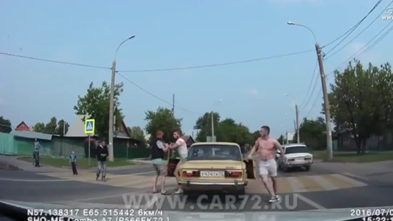 Piéton mis KO par un automobiliste trop pressé