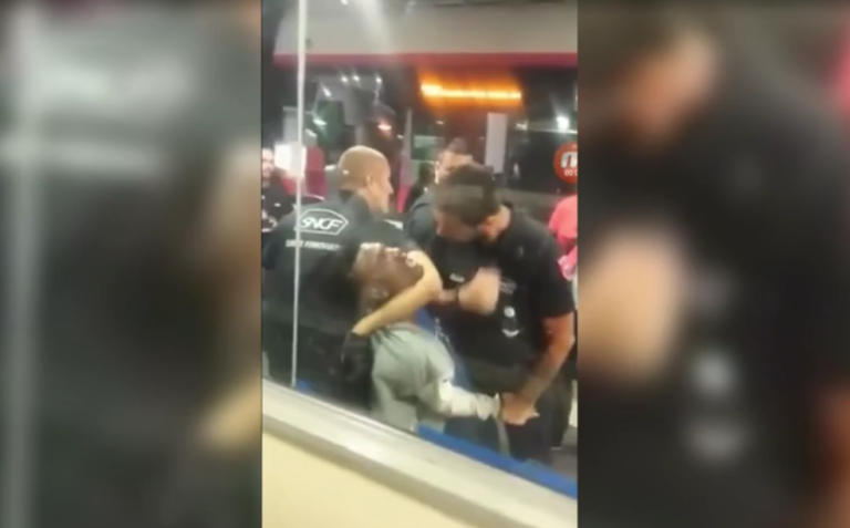 Un violent contrôle en gare diffusé sur Internet