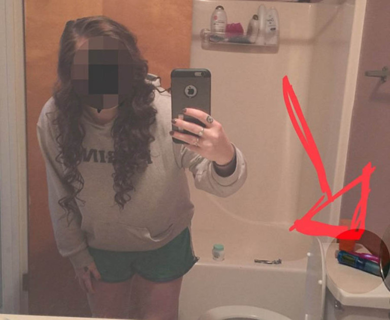 Avant de prendre une photo, regardez toujours derrière vous !!