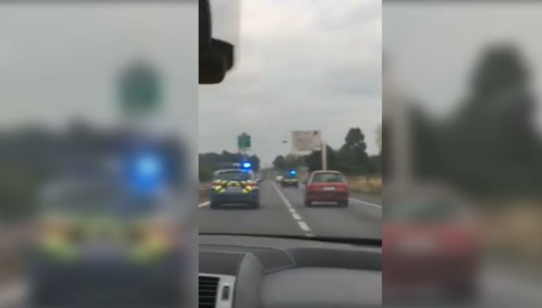 Course-poursuite en Bretagne