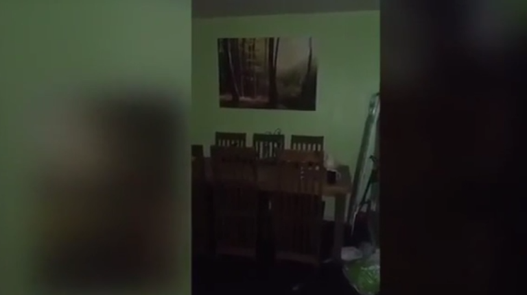 Deux femmes hurlent de terreur lors de l&rsquo;apparition d&rsquo;un fantôme…