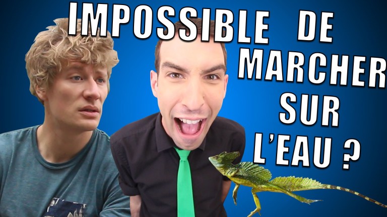 IDÉE REÇUE #9 : On ne peut pas marcher sur l’eau ?