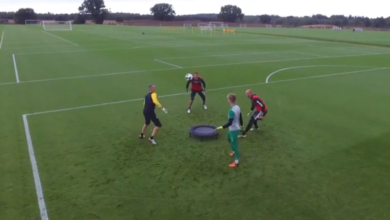 L&rsquo;incroyable entraînement des gardiens de Norwich City !