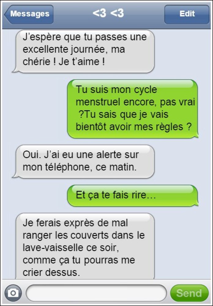 Les Meilleurs Et Plus Drôles Conversations De Couples Par Sms Breakforbuzz 2579