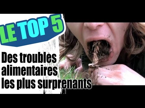 Le top 5 des troubles alimentaires les plus surprenants